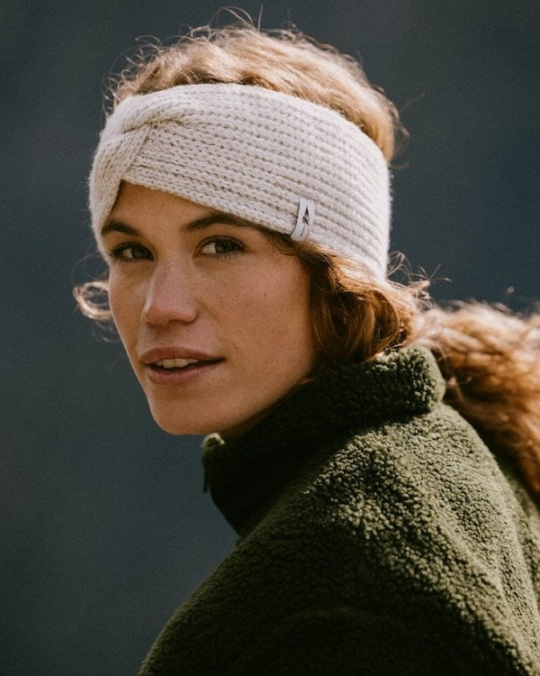 TreeHeadband Twist Cosy Chalk Mel - HEADBAND - NIKIN