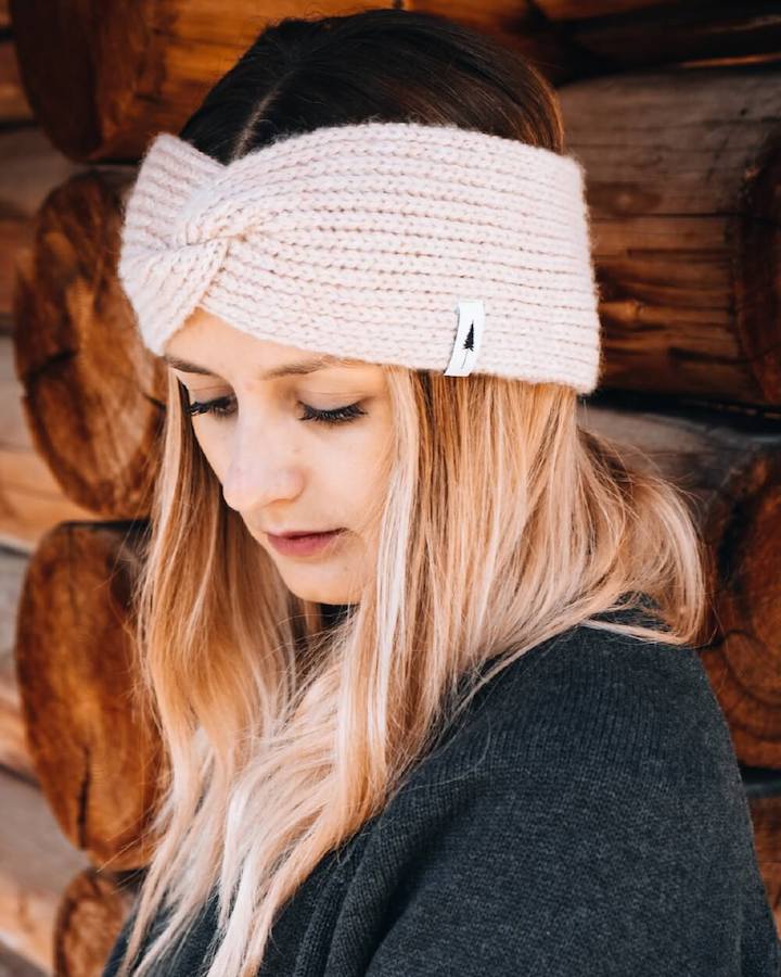 TreeHeadband Twist Cosy Italian Clay Mel - HEADBAND - NIKIN