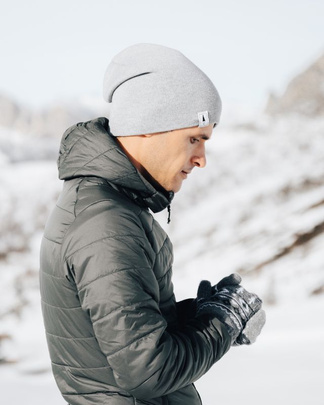 Treeanie Light Grey Mel - BEANIE - NIKIN