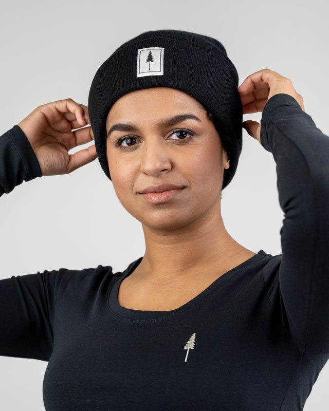 Treeanie Classic - Black - BEANIE - NIKIN