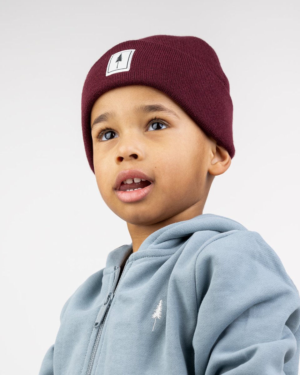 Treeanie Classic Kids - Bordeaux - BEANIE - NIKIN