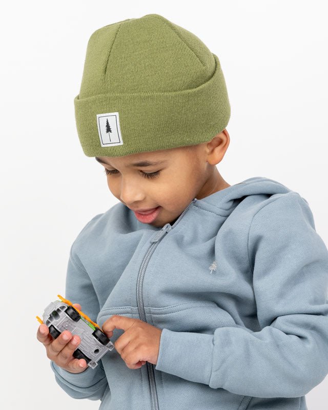 Treeanie Classic Kids - Moss - BEANIE - NIKIN