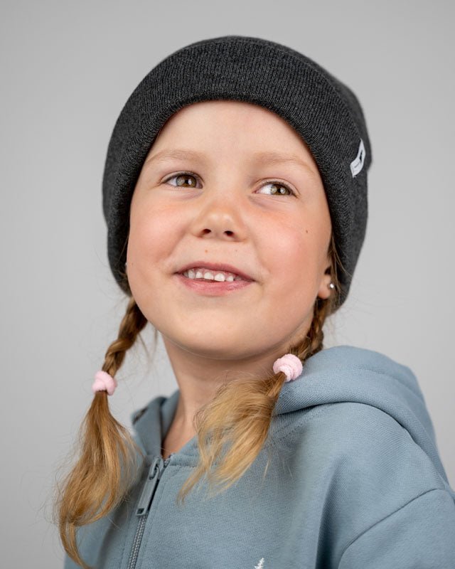 Treeanie Kids - Black Mel - BEANIE - NIKIN