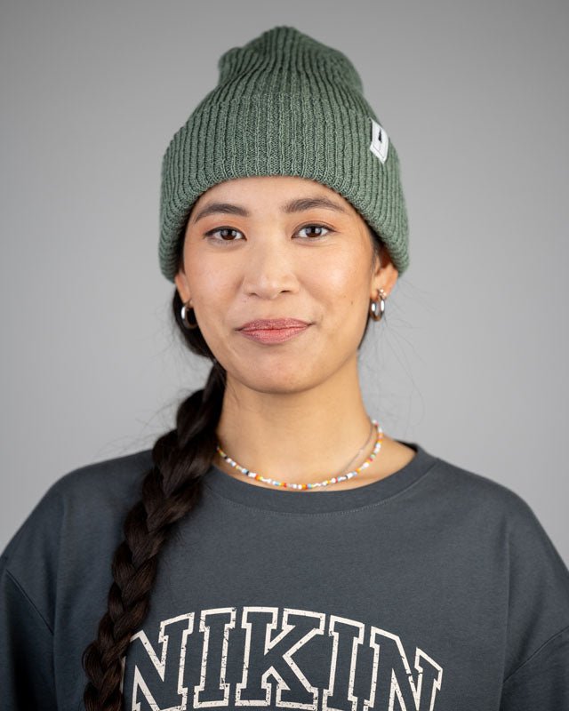 Treeanie Ribbed - Sage - BEANIE - NIKIN