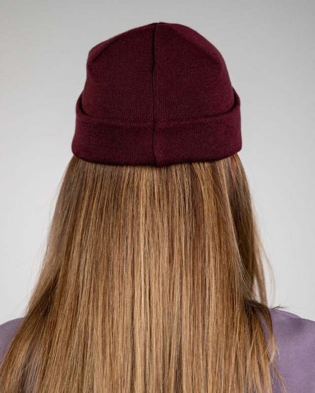 Treeanie Shorty - Bordeaux - BEANIE - NIKIN