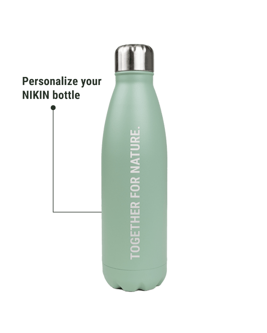TreeBottle Personalized (big text) - Mint - BOTTLE - NIKIN