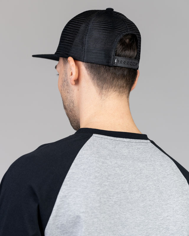 TreeCap Baseball Trucker Rooted - Black - CAP - NIKIN