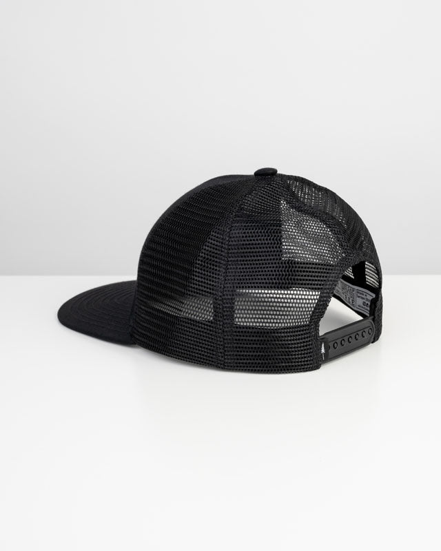 TreeCap Baseball Trucker Rooted - Black - CAP - NIKIN