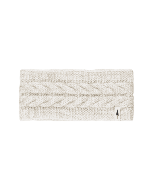 TreeHeadband Cable Knit - Craie - HEADBAND - NIKIN