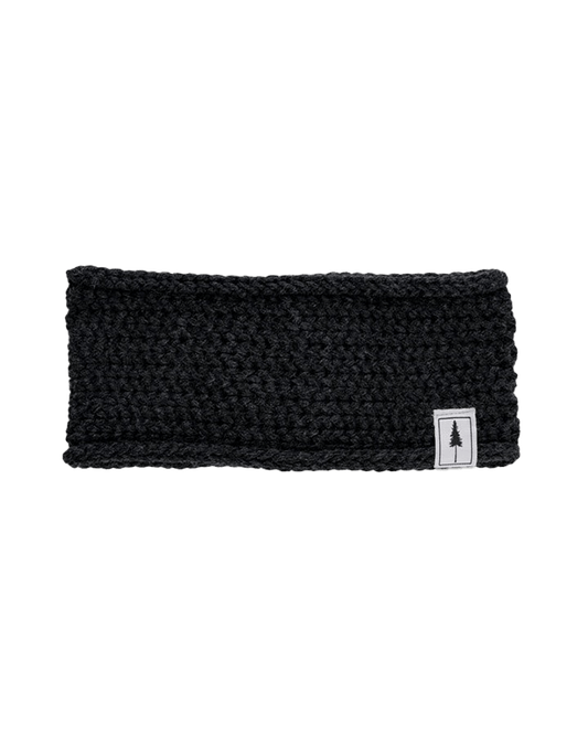 TreeHeadband Toison tricotée noir Mel - HEADBAND - NIKIN