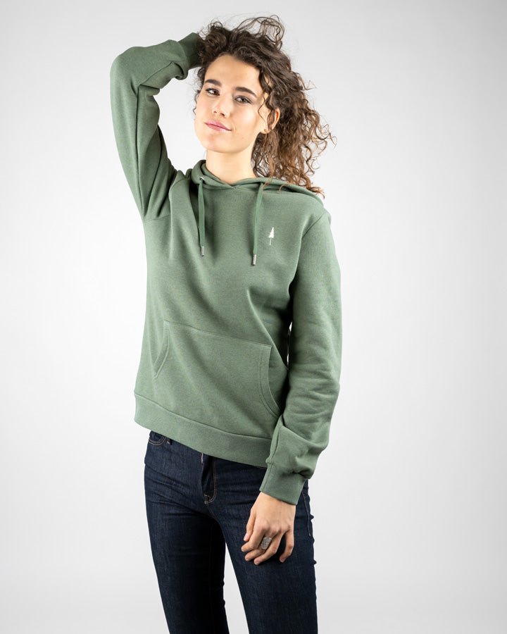 TreeHoodie Femmes - Olive Mel - HOODIE - NIKIN