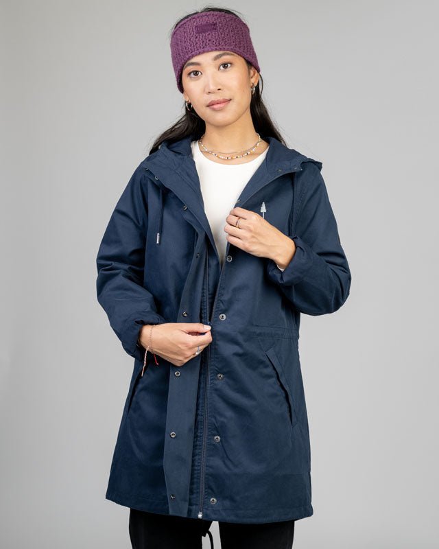TreeJacket Parka Women - Navy - JACKET - NIKIN