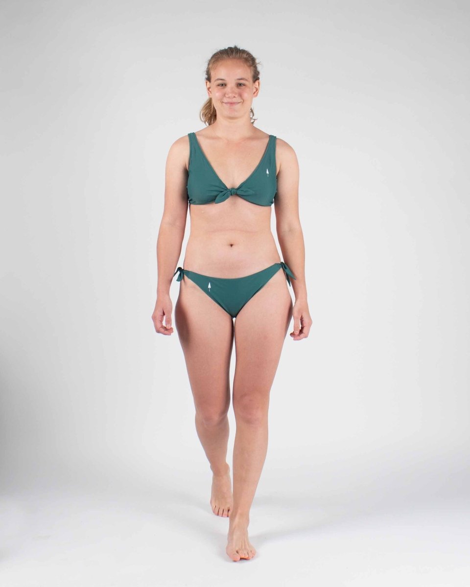 TreeKini Knot Bottom - Pétrole - Maillots de bain - NIKIN