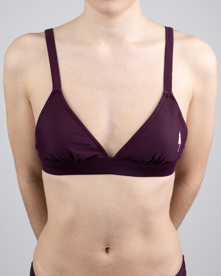 Treekini Top - Bordeaux - SWIMWEAR - NIKIN