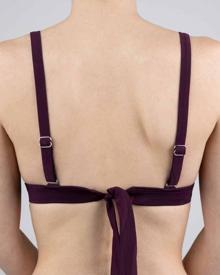 Treekini Top - Bordeaux - SWIMWEAR - NIKIN
