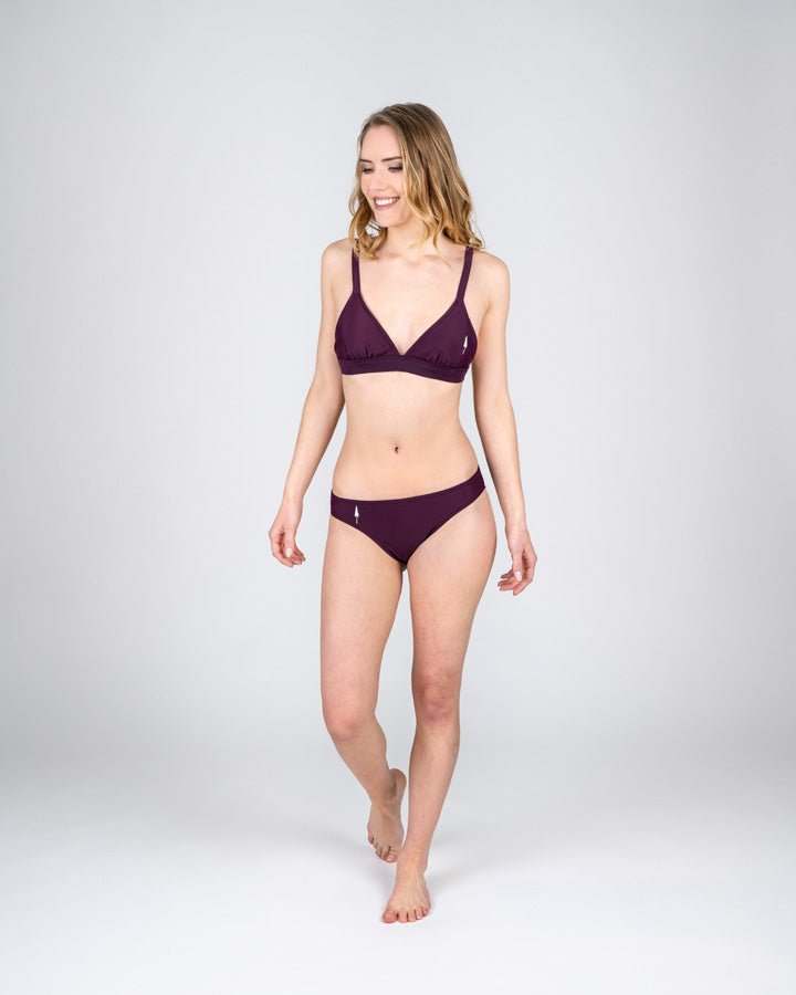 Treekini Top - Bordeaux - SWIMWEAR - NIKIN