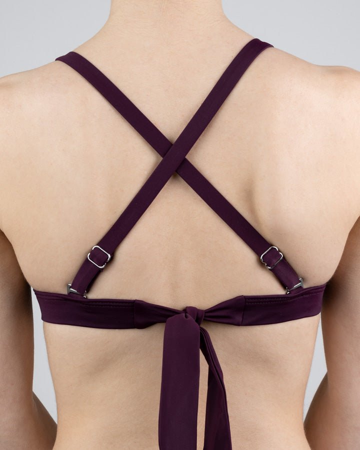 Treekini Top - Bordeaux - SWIMWEAR - NIKIN