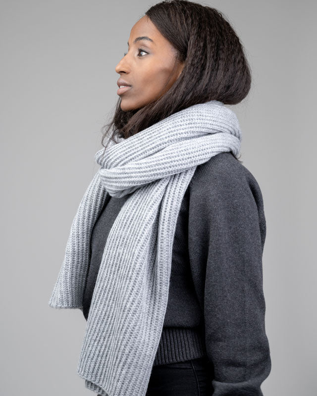 TreeScarf Cosy - Cool Grey Mel - SCARF - NIKIN