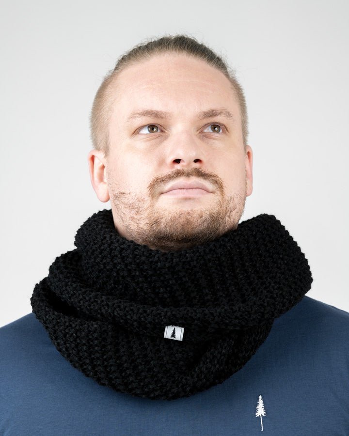 TreeScarf Tube - Noir - SCARF - NIKIN