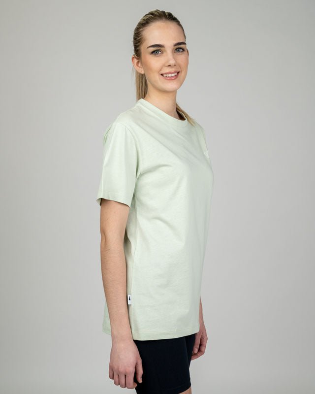 TreeShirt Relaxed College - Vert pâle - TSHIRT - NIKIN