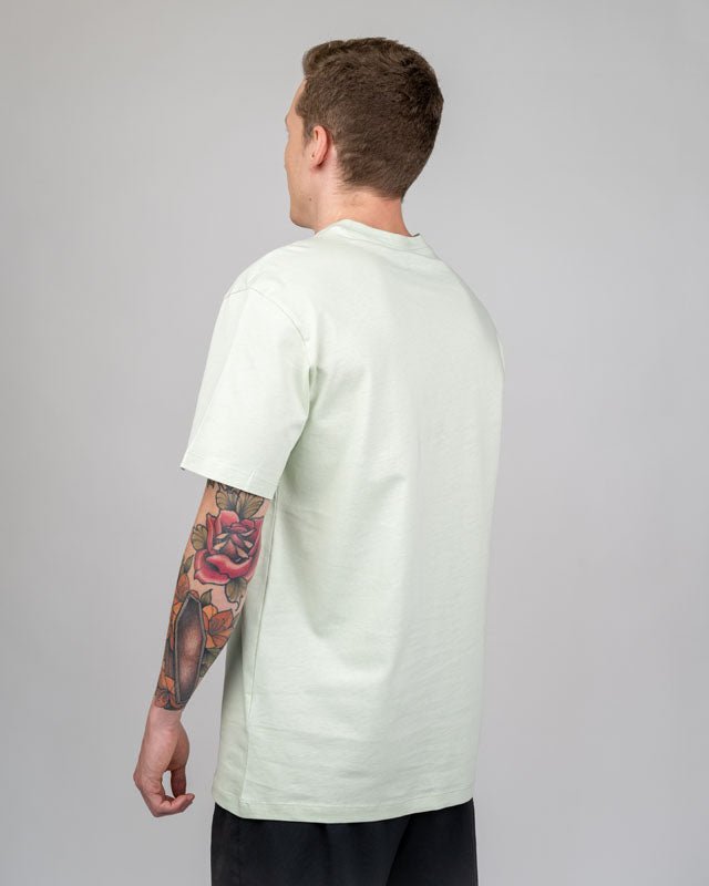 TreeShirt Relaxed College - Vert pâle - TSHIRT - NIKIN