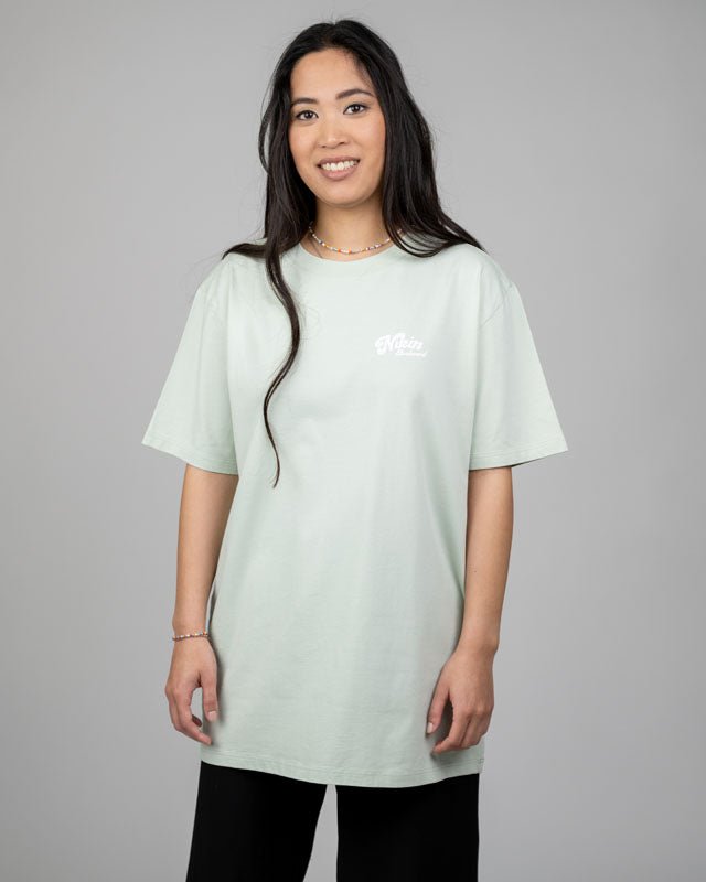 TreeShirt Relaxed Summer Print - Faded Green - TSHIRT - NIKIN