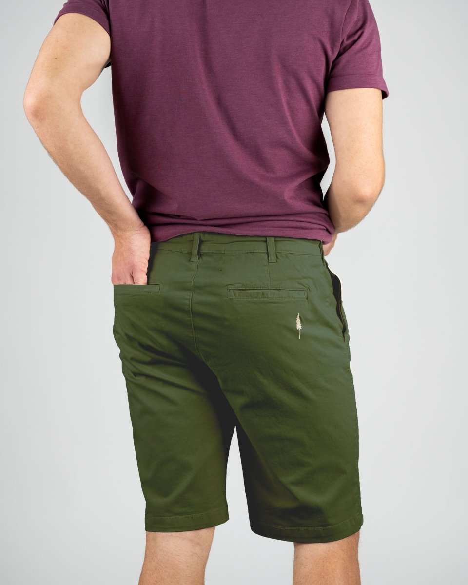 TreeShorts Chino - Olive - SHORTS - NIKIN