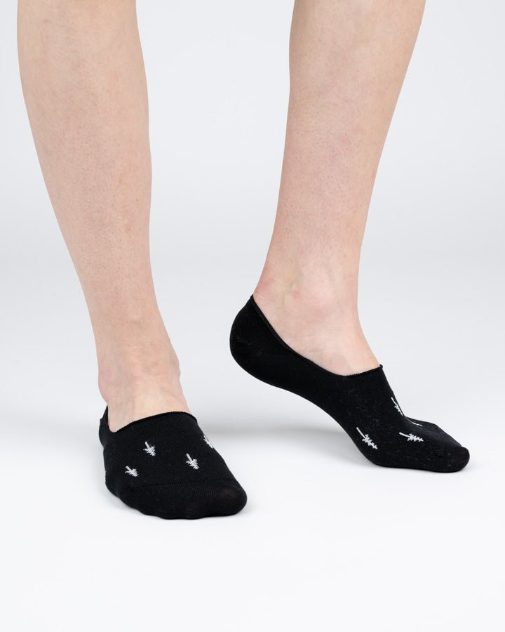 TreeSock ultrashort Allover - Black - SOCKS - NIKIN