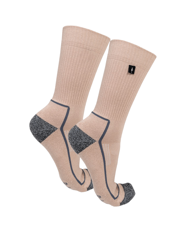 TreeSocks Hiking Beige - Beige - SOCKS - NIKIN
