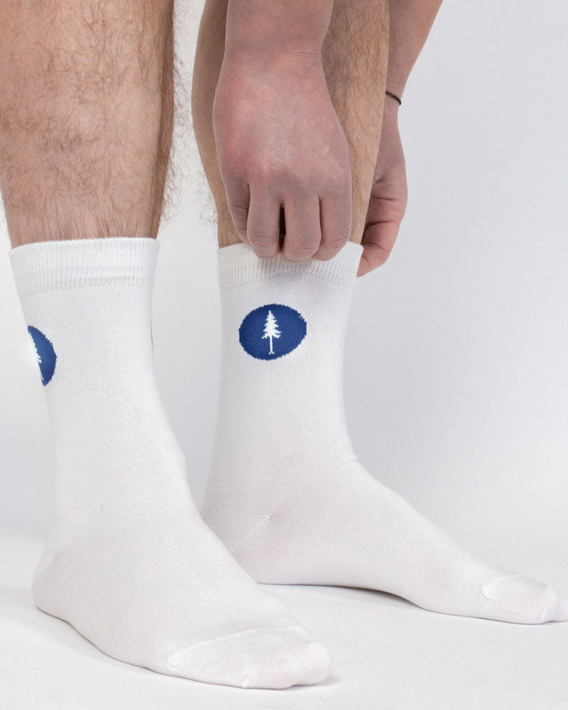 TreeSocks Origin - White - SOCKS - NIKIN