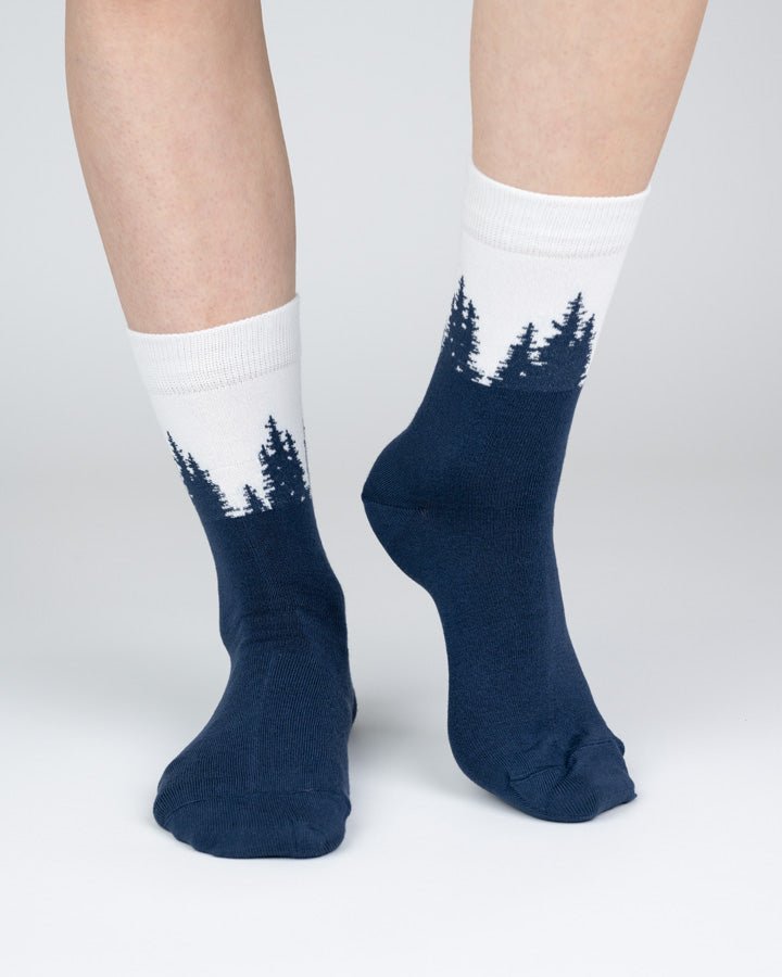 TreeSocks Standard Forest - Navy - SOCKS - NIKIN