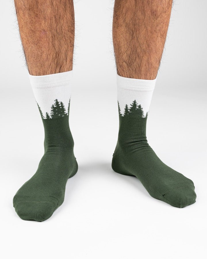 TreeSocks Standard Forest - Green - SOCKS - NIKIN