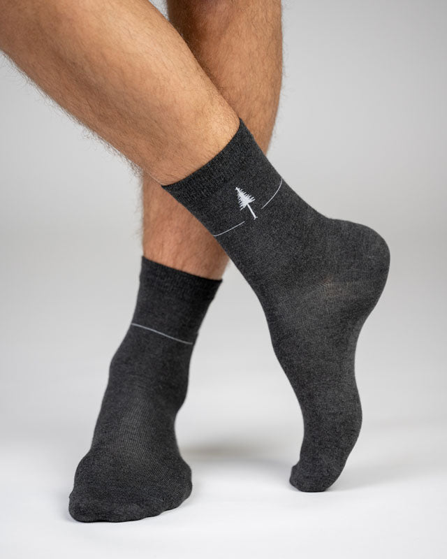 TreeSocks Standard Single - Anthracite - SOCKS - NIKIN