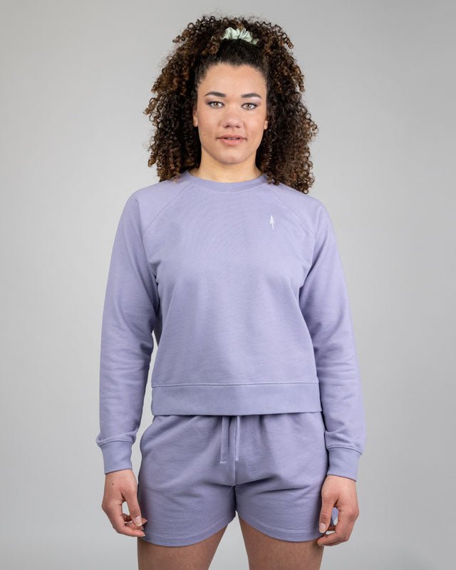 TreeSweater Raglan Women - Lavender - SWEATER - NIKIN