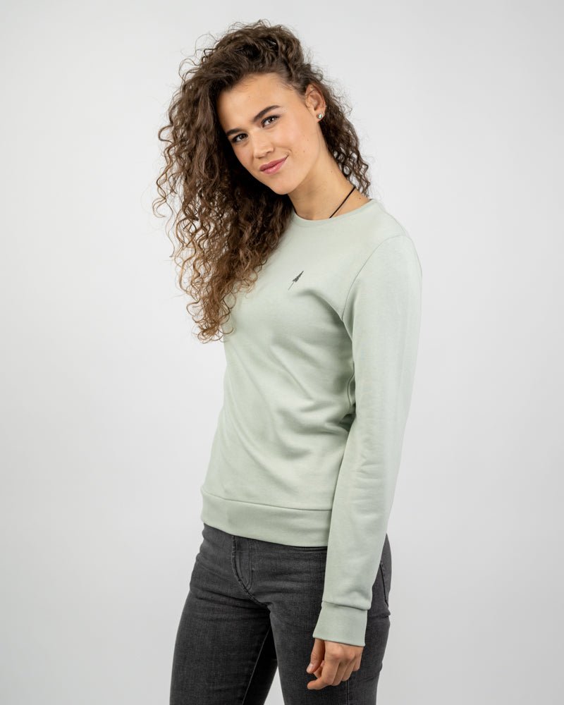 TreeSweater Women - Light Green - SWEATER - NIKIN