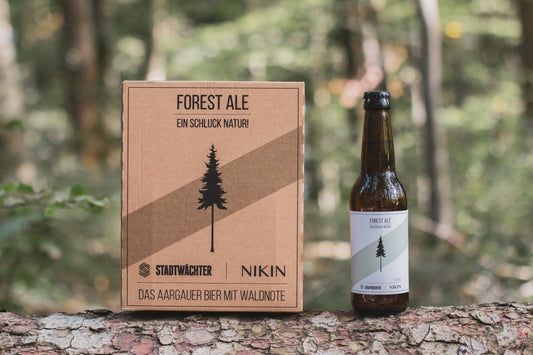 NIKIN & Les gardiens de la ville présentent la bière Forest Ale - NIKIN CH