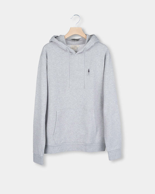 TreeHoodie Grey Mel