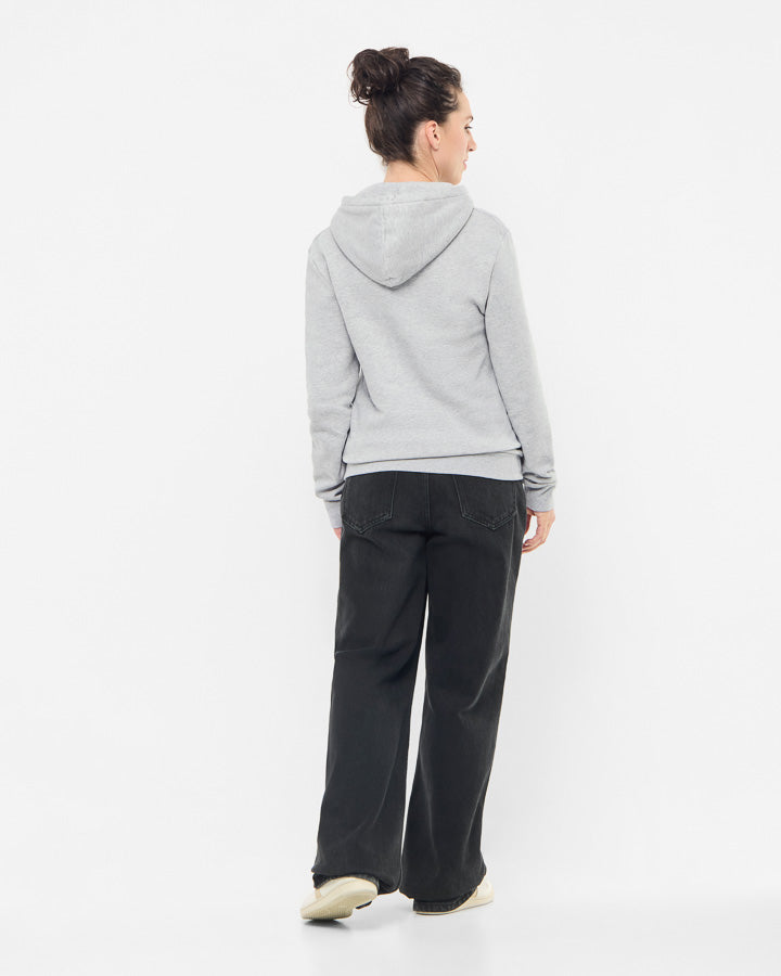 TreeHoodie Grey Mel