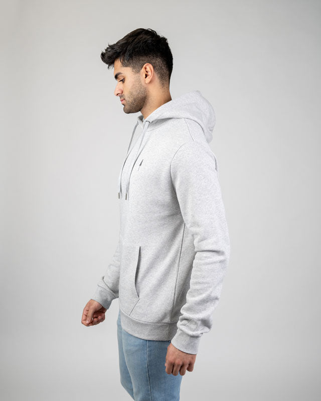 TreeHoodie Grey Mel