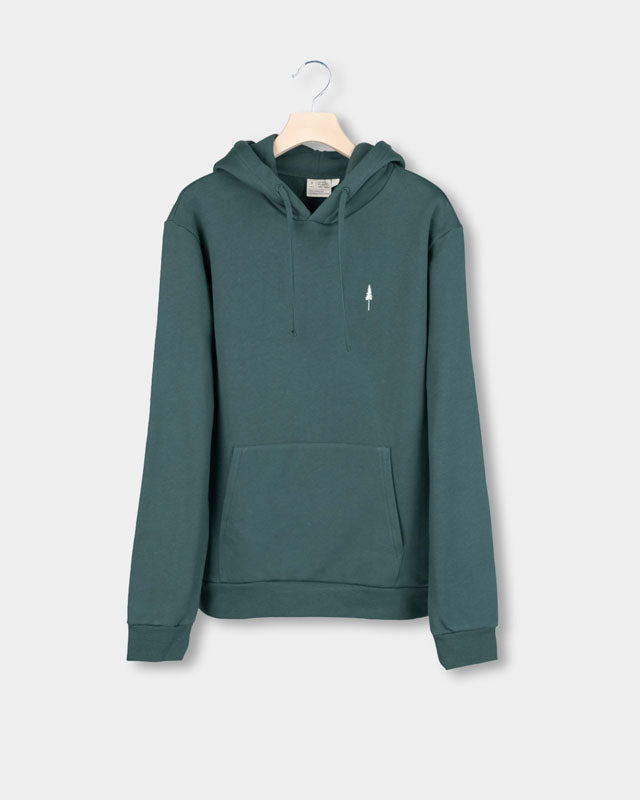 TreeHoodie Pine Green