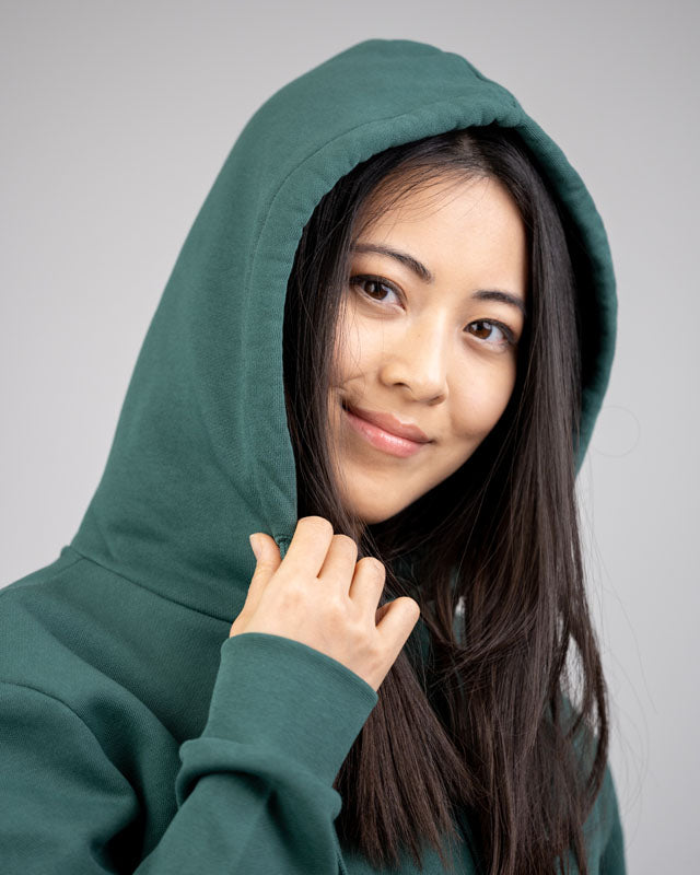 TreeHoodie Pine Green