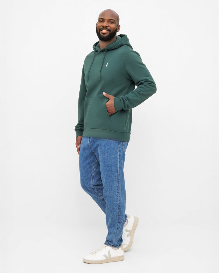 TreeHoodie Pine Green