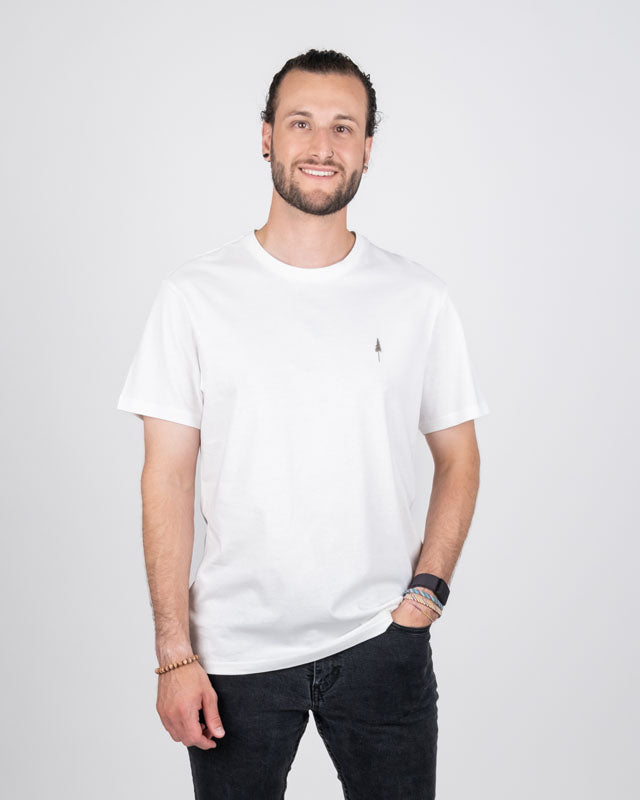 TreeShirt Blanc - TSHIRT - NIKIN