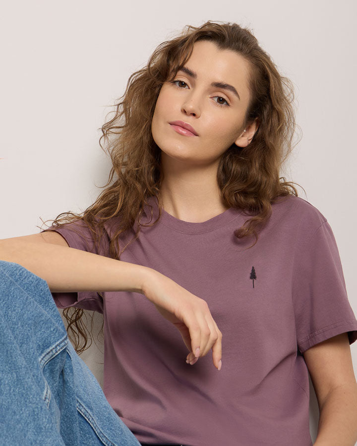 T-shirt TreeShirt violet