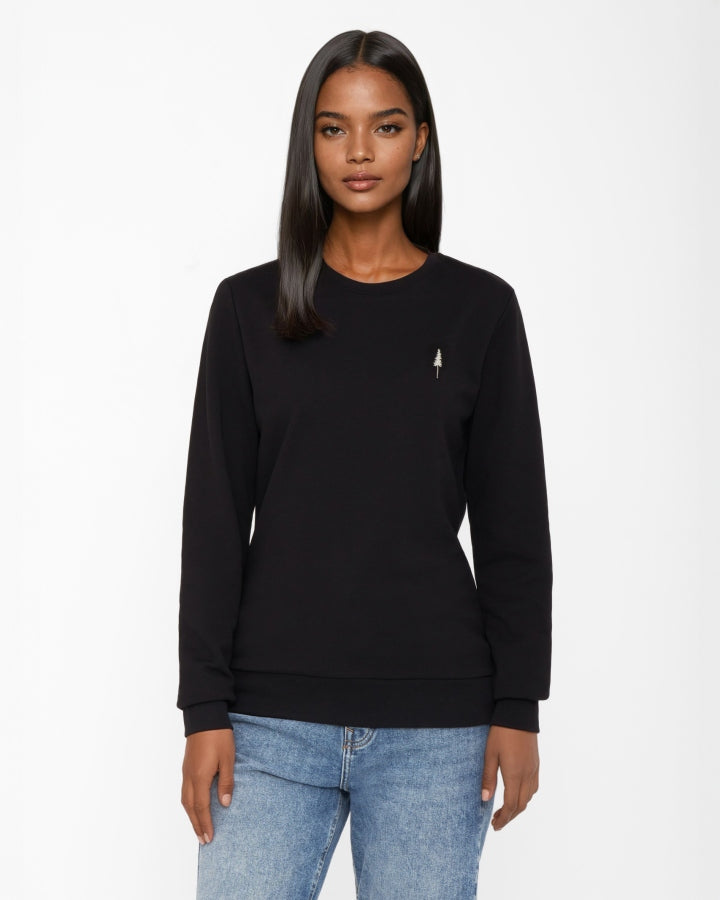 TreeSweater Femme Noir
