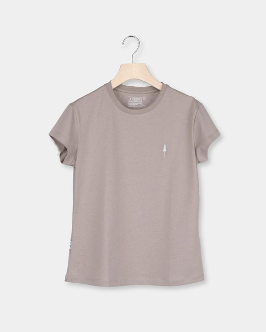 TreeShirt Femme Taupe