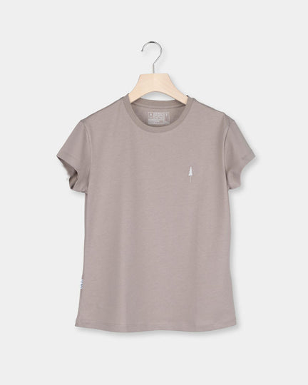TreeShirt Women Taupe - TSHIRT - NIKIN