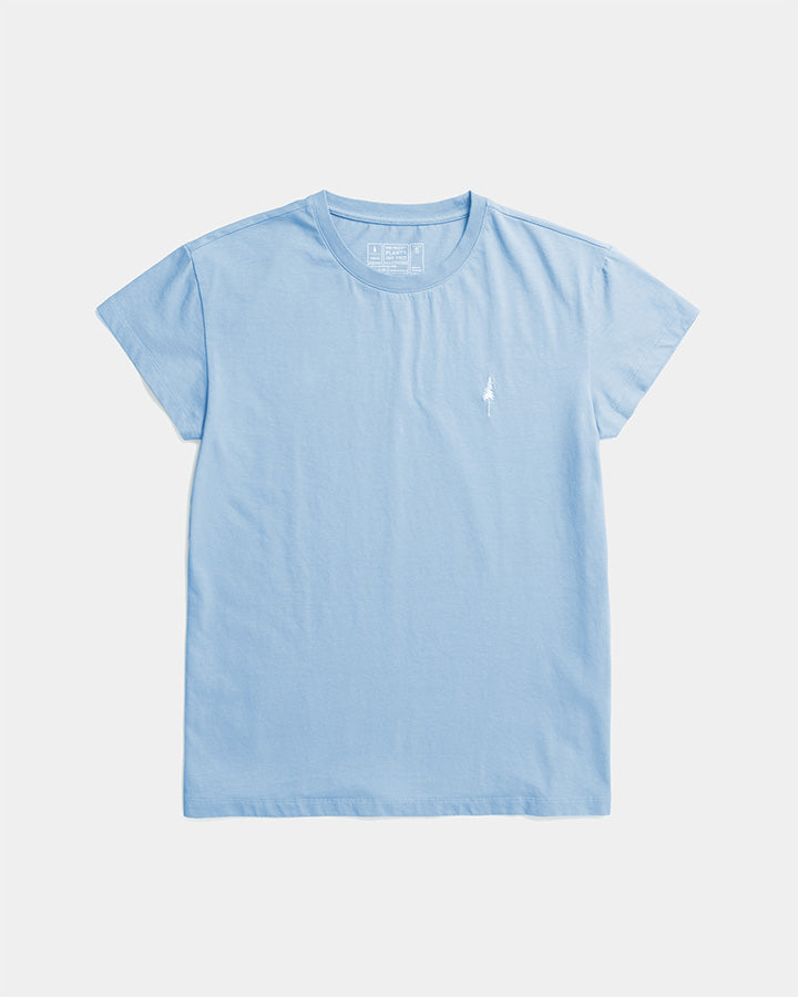 TreeShirt Women Sky Blue