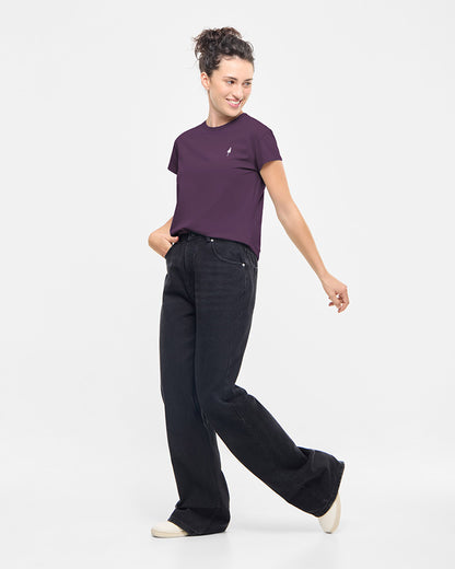 TreeShirt Women Deep Purple