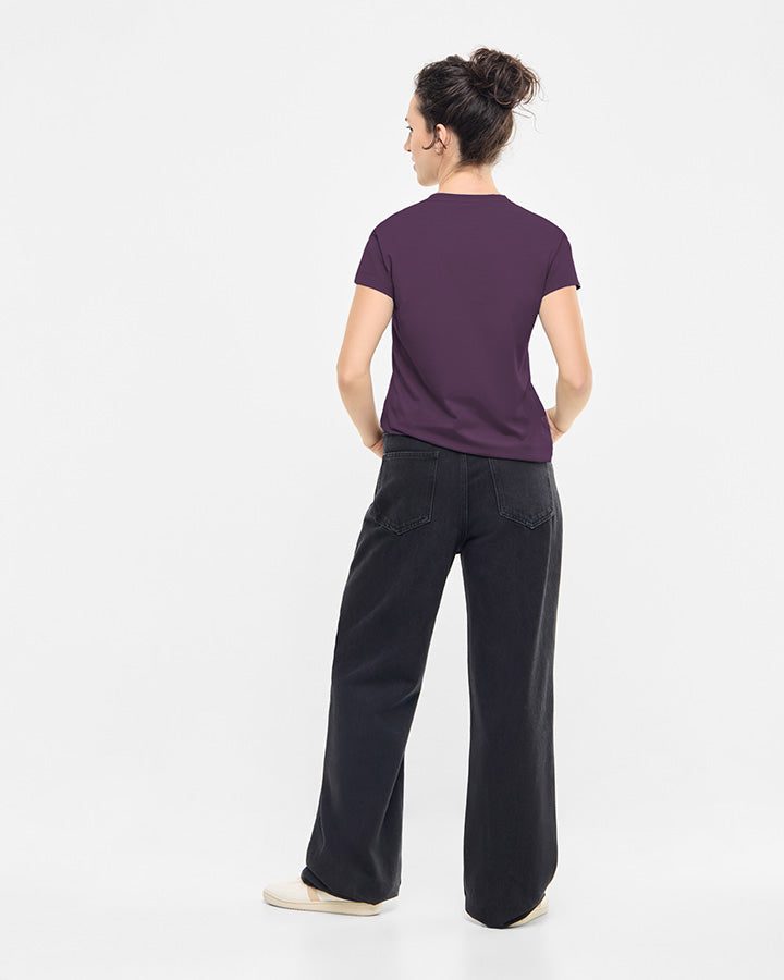 TreeShirt Women Deep Purple